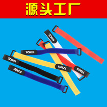 Bike bundling belt anti-buckle magic adhesive nylon adhesive buckle multipurpose strap inflator fixed lengthened piece of magic ribbon