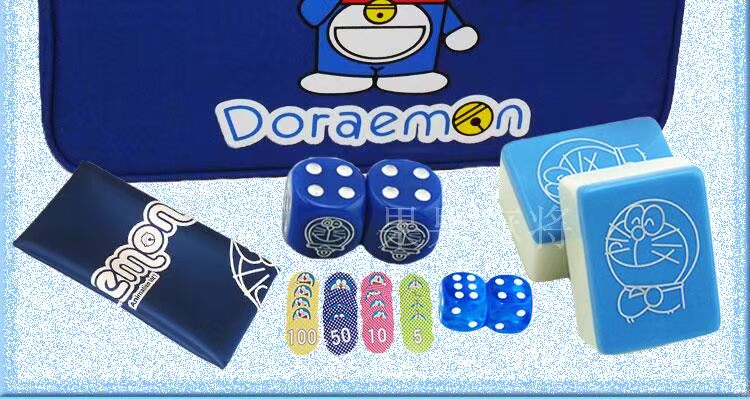 Cartoon Doraemon Doraemon Cat Dice Cat Chơi gạch mạt chược bằng tay - Các lớp học Mạt chược / Cờ vua / giáo dục cờ vua giá rẻ