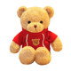 Teddy bear doll ຫມີຂະຫນາດນ້ອຍແລະຂະຫນາດກາງ plush toy hug bear rag doll ຂອງຂວັນສໍາລັບເດັກຍິງທີ່ມີໂລໂກ້ທີ່ສາມາດປັບແຕ່ງໄດ້