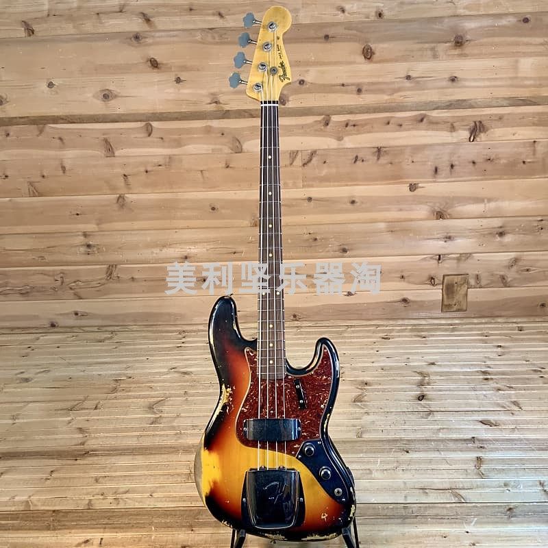 Fender Custom Shop CS 1960 Jazz Bass Heavy Relic CS60 Electric Bass
