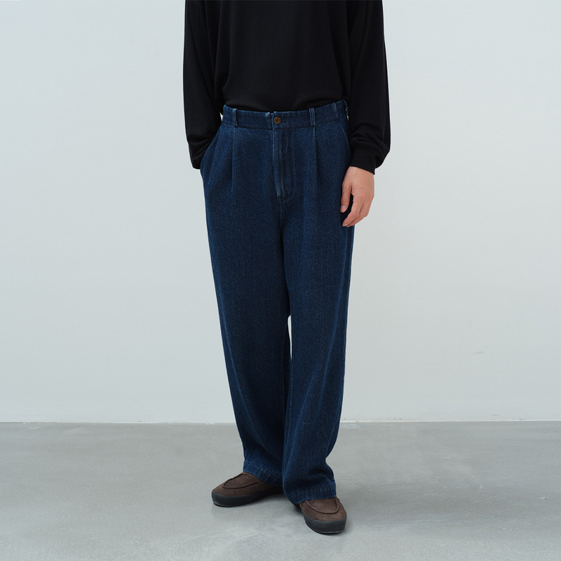 Npopo Japan Imported Kuroki High-End Washed 26 Autumn/Winter 11.5oz Indigo Vintage Straight-Leg Jeans Npopo Japan Imported Kuroki High-End Washed 26 Autumn/Winter 11.5oz Indigo Vintage Straight-Leg Jeans