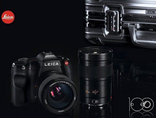 Leica Leica S sleeve machine 100 annual limited edition with CS30 CS70 lens Leica S100 Anniversary