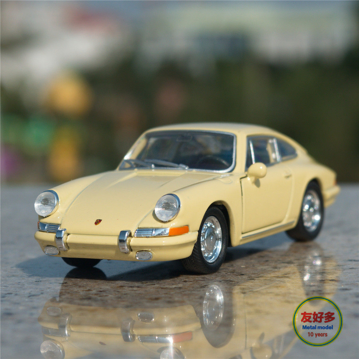 Модель машины 1964年保时捷911复古经典跑车959老爷车合金汽车模型金属铁车收藏 OTHER
