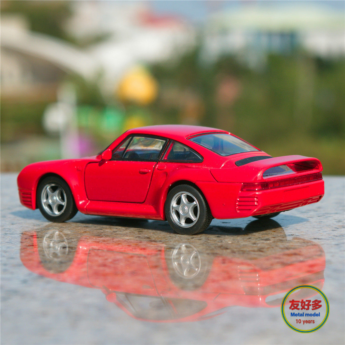 Модель машины 1964年保时捷911复古经典跑车959老爷车合金汽车模型金属铁车收藏 OTHER