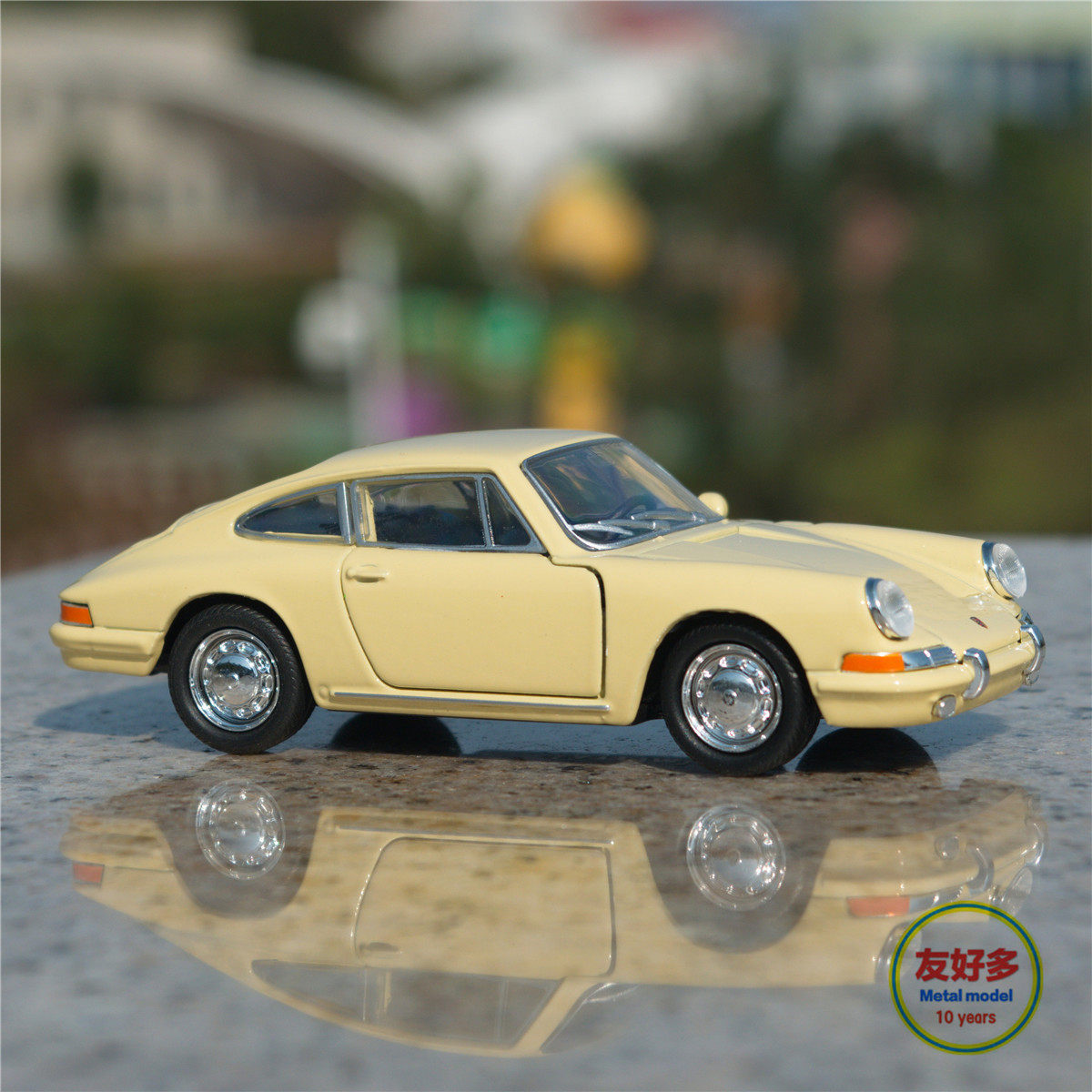 Модель машины 1964年保时捷911复古经典跑车959老爷车合金汽车模型金属铁车收藏 OTHER