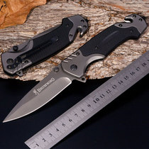 Outdoor folding knife portable self-defense saber wilderness multi-function knife mini Swiss portable tactical knife