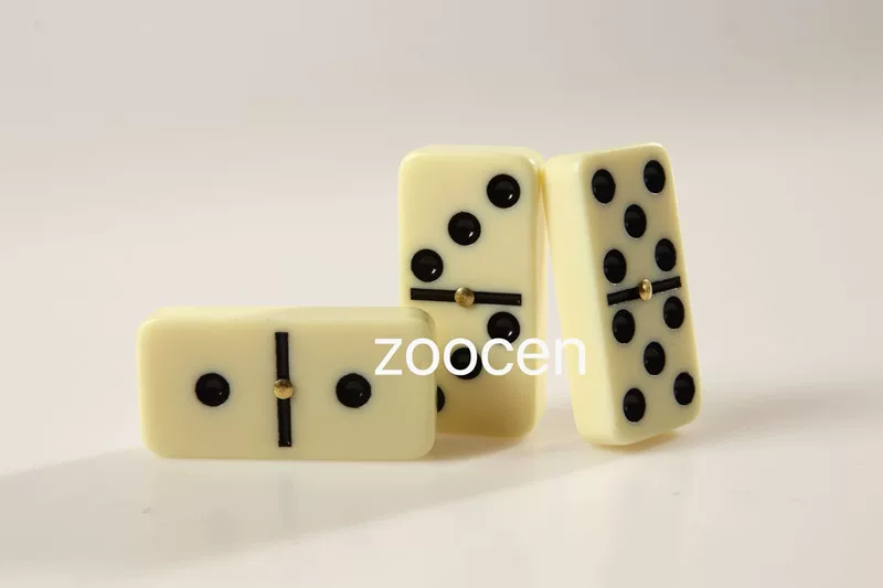 [5010 белый ящик плотный амин плоть Domino набор белый слон, слоновые зубы 28 карт DOMINOES с доставкой]