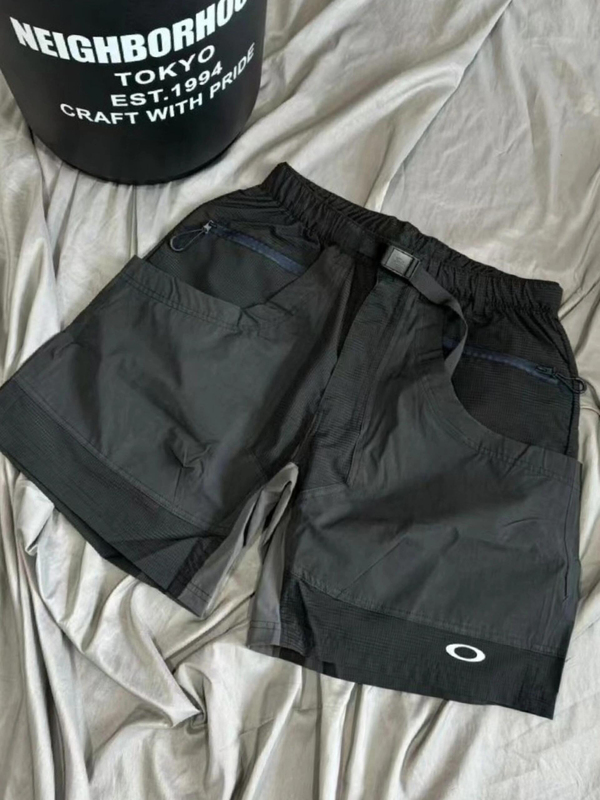 Magfog Niche Independent Oak Functional Outdoor Nylon Splicing Vibe High Street Unisex Sports Casual Shorts Magfog Niche Independent Oak Functional Outdoor Nylon Splicing Vibe High Street Unisex Sports Casual Shorts