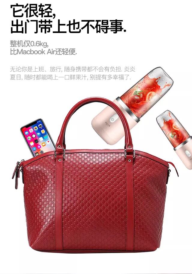 máy ép rau má [1 năm cho dòng đồng quê mới chính hãng] Máy ép trái cây Delmar sạc di động máy lắc cốc điện gia dụng - Máy ép trái cây máy sinh tố mini