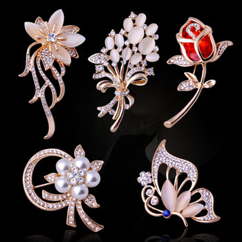 Fashionable and Versatile Brooches, Corsages, Anti-Exposure Pins, Korean Men's and Women's Suits, Coats, Sweaters, Cardigans, Accessories