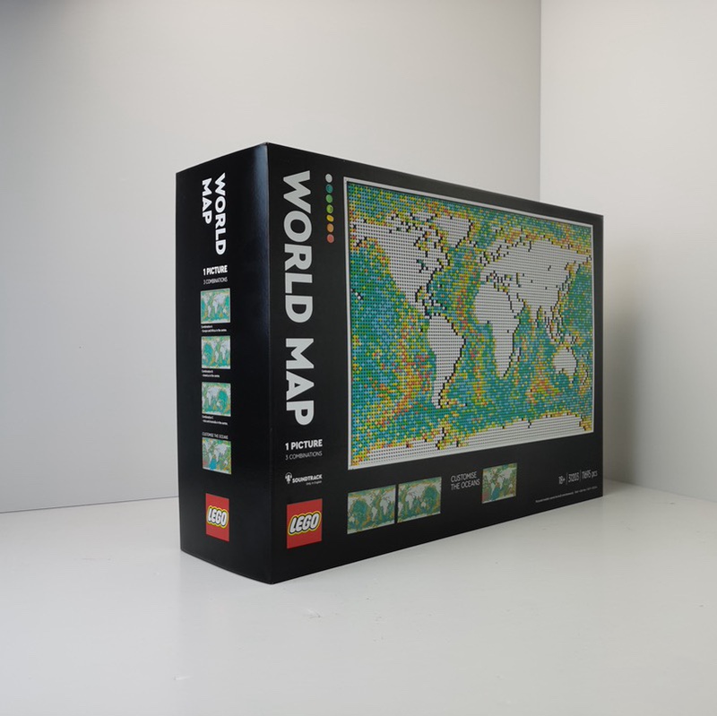 Lego 31203 World Map Assembly Art Life Series Boys and Girls Toy Building Blocks Gift Assembly Lego 31203 World Map Assembly Art Life Series Boys and Girls Toy Building Blocks Gift Assembly