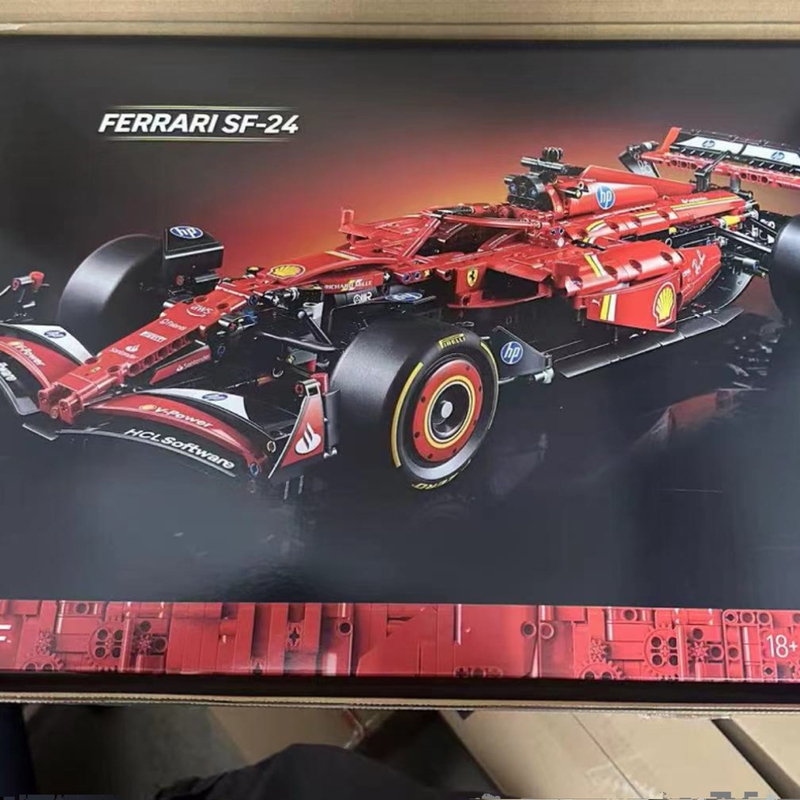 Lego Technic 42207 Ferrari Sf-24 F1 Racing Car Building Block Toy for Boys Lego Technic 42207 Ferrari Sf-24 F1 Racing Car Building Block Toy for Boys
