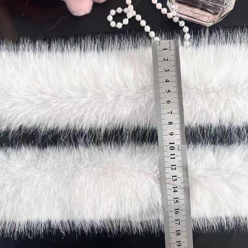 DIY down Jacket Decoration Children's Clothing Coat Cloak Performance Clothing Placket Hat Edge Imitation Fox Fur Plush Strip Accessories