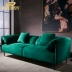 Ý phong cách Bắc Âu xuống sofa vải đơn giản phòng khách hiện đại căn hộ nhỏ ba ghế sofa kết hợp tối giản - Ghế sô pha sofa giường cao cấp Ghế sô pha