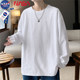 NASA joint heavyweight pure cotton T-shirt men's long sleeves