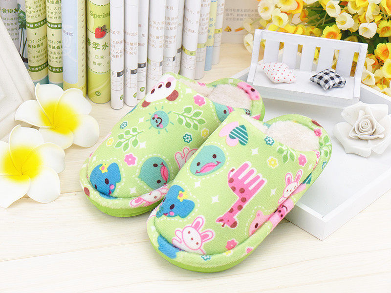 Pantoufles enfants en suède pour hiver - semelle autre - Ref 1015460 Image 58