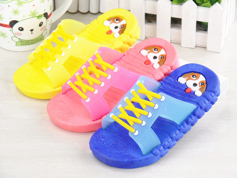 Chaussons enfants en autre pour été - semelle caoutchouc - Ref 986374 Image 41