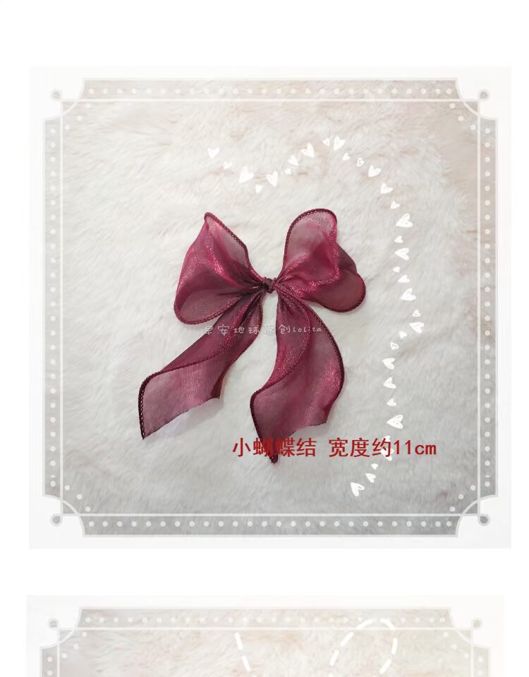 [昼 之 魔女] Phụ kiện trâm cài nơ có thể tháo rời - Trâm cài ghim cài áo vest nam