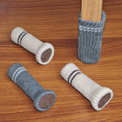 Двухэтажные носки, беззвучный износостойкий коврик, подставка для ног, защитный чехол, увеличенная толщина