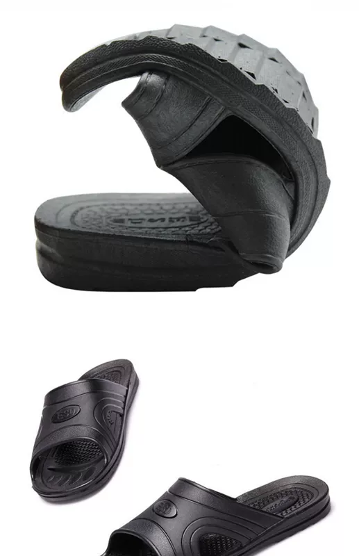 Dép chống tĩnh điện PU tĩnh giày thanh lọc không bụi ESD màu xanh unisex nhà máy SPU mùa hè đế mềm thoải mái giày dép bảo hộ