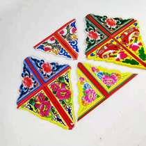 10 packs of lace triangle lace paper) brick paper tile paper funeral supplies ritual paper tie paper Live paper paste paper paper live paste House