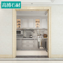 Artificial stone elevator window sill plate door frame line TV background wall border decorative strip imitation marble door cover line