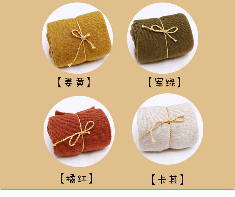 Vớ mùa đông nam cotton dày cộng với nhung ấm vớ cũ vớ vớ vớ trong ống terry nam vớ mùa thu và mùa đông bít tất