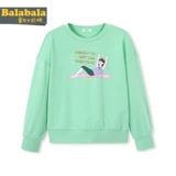 巴拉巴拉 Детская базовая приятная телу осенняя толстовка, в западном стиле, детская одежда, в корейском стиле