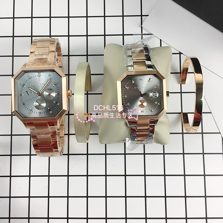 Edward Pinaud, Hong Kong, a man and woman couple watch mechanical movement imported birthday gift