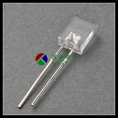 Kuang tong 2 * 5 * 7mm white hair red bright short footed square lamp pearl red LEDLED lamp manufacturer direct