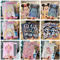 Suitable for tablet ipadmini1 2 34 girl heart cartoon tempered film 9 7 mini 5 protective cover new 10 5 2