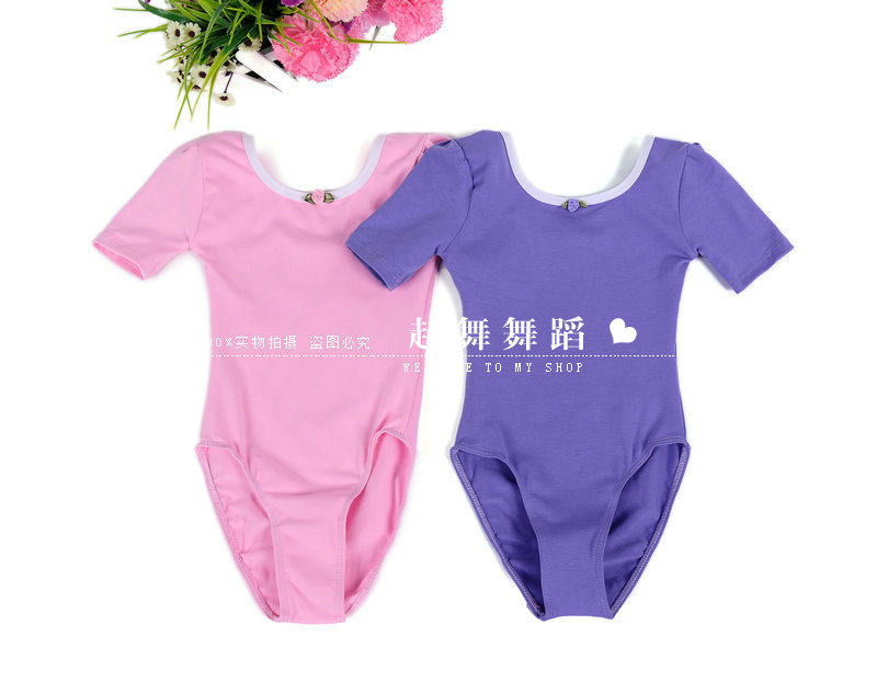 одежда для балета 甩卖棉女儿童舞蹈芭蕾民族形体体操演出表演练功连体衣服装考级服 Dance marks
