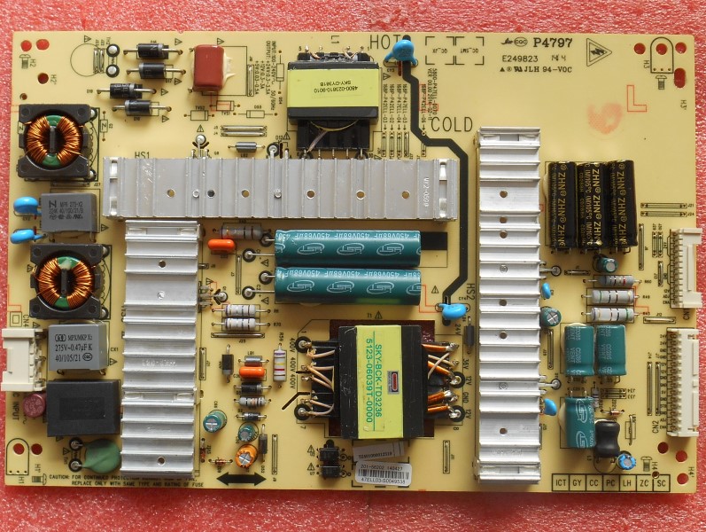 Crewy 50E200E E5ERS power supply board 5800-P47ELL-0080 0070 168P-P42ELL-06