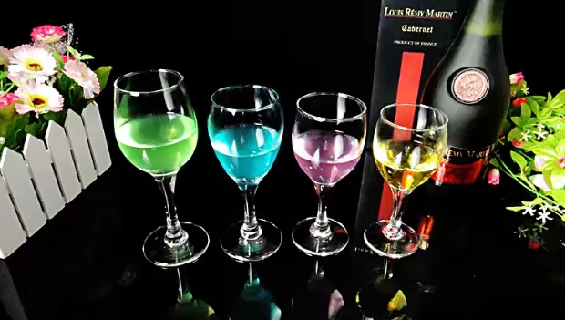 Ly rượu vang thủy tinh ly rượu vang cốc trong suốt cốc cao sáng tạo cốc pha lê cá tính