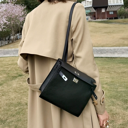 Танцующая импортная кожаная сумка через плечо на одно плечо, изысканный стиль, из натуральной кожи, надевается на плечо, воловья кожа