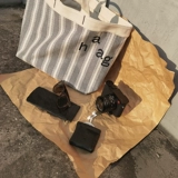 Брендовый кожаный кошелек, наушники, очки, сумка для хранения, воловья кожа, из натуральной кожи