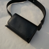 Оригинальные небольшие дизайнерские кожаные бретели, нагрудная сумка, небольшая сумка, из натуральной кожи, воловья кожа