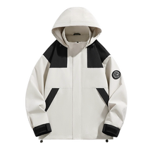 Mulinsen Outdoor 2024 New Spring and Autumn Jacket Mens Windproof and Waterproof Single-layer Jacket Couple Mountaineering Jacket Women