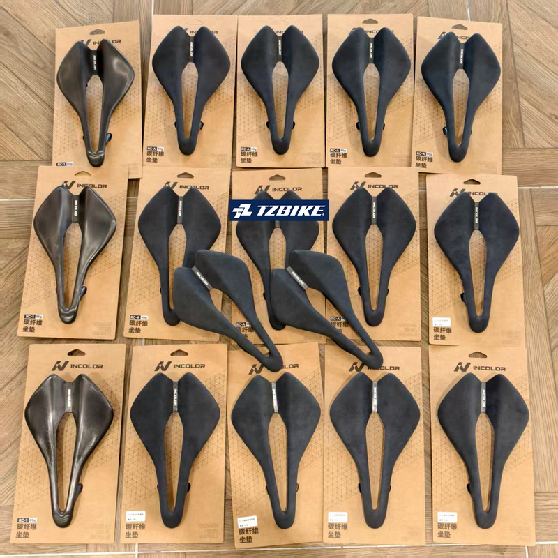 In Stock Incolor Rc-1 Full Carbon Fiber Ultra-Light Short Nose Seat Cushion for Road Bikes, Mountain Bikes, and Folding Bikes In Stock Incolor Rc-1 Full Carbon Fiber Ultra-Light Short Nose Seat Cushion for Road Bikes, Mountain Bikes, and Folding Bikes