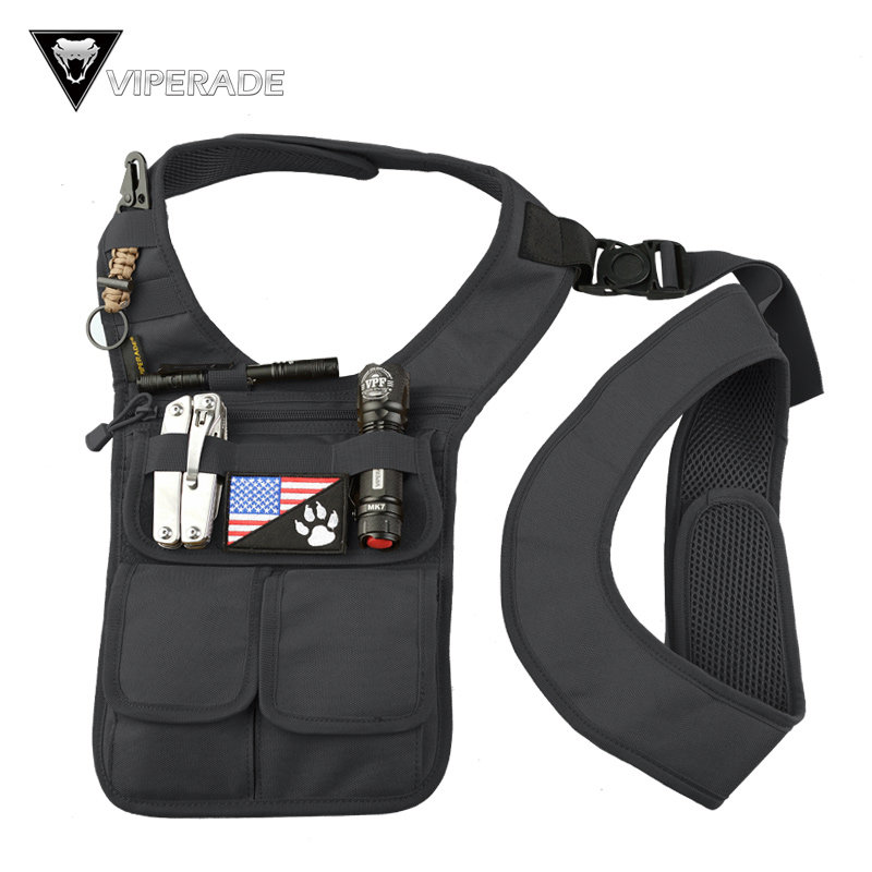 VIPERADE Viper hidden agent backpack Invisible armpit satchel shoulder close-fitting sports EDC gadget bag