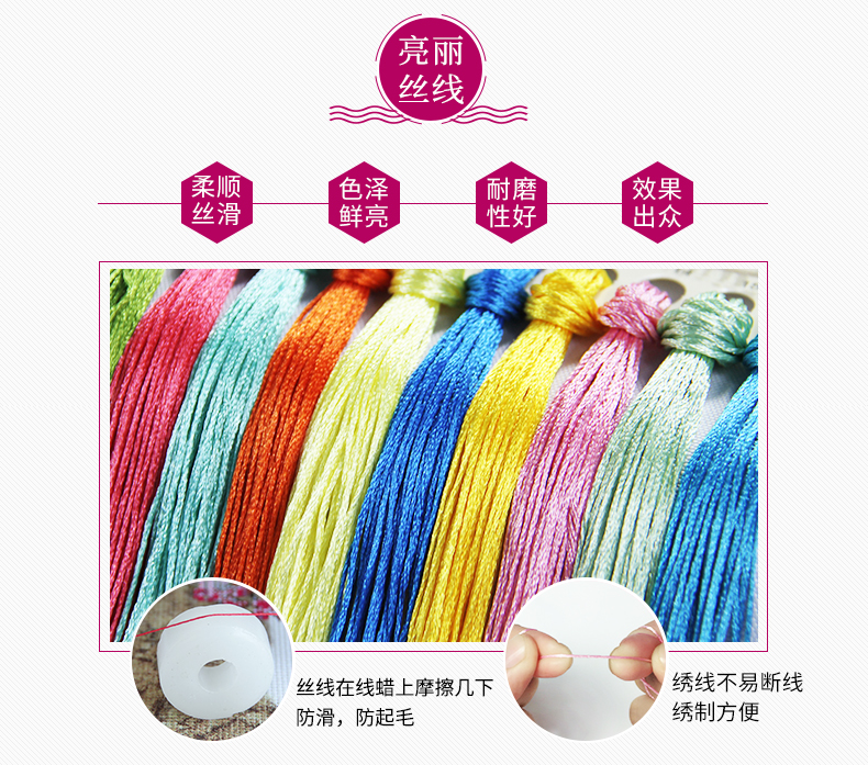 Một khâu phòng ngủ nhỏ hoa tươi đơn giản loạt thêu 5d kim cương dán sơn phòng khách nhà hàng tối giản hiện đại - Công cụ & phụ kiện Cross-stitch kéo cắt chỉ