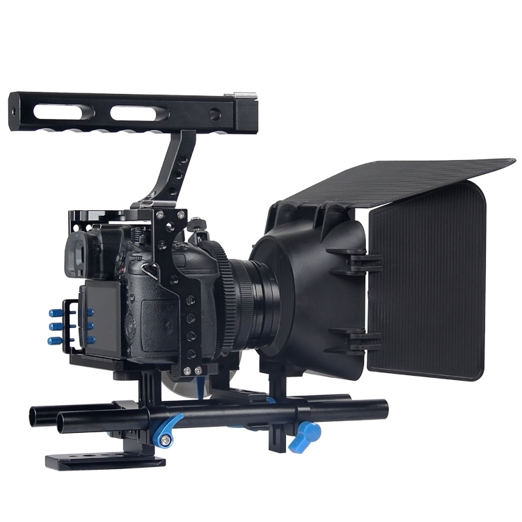 Phụ kiện máy ảnh SLR phụ kiện A7S GH4 GH5 thỏ lồng với tập trung visor kit