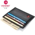 Đan Mạch vanlemn gói nhỏ thẻ da nam đặt ví nhỏ để gửi lá chắn NFC chống trộm bộ thẻ RFID ví gucci Chủ thẻ