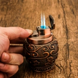 Ветрозащитная зажигалка, ретро пепельница, комплект для офиса, китайский стиль