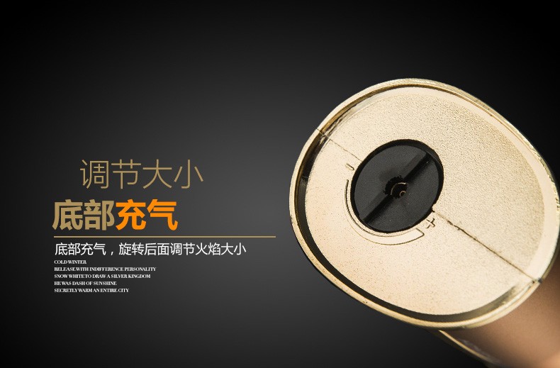 Baicheng bốn thẳng vào cơ thể nhẹ hơn gió thổi hơi nhiệt độ cao súng phun điểm moxib Fir hàn ngọn đuốc nướng bếp bật lửa dupont