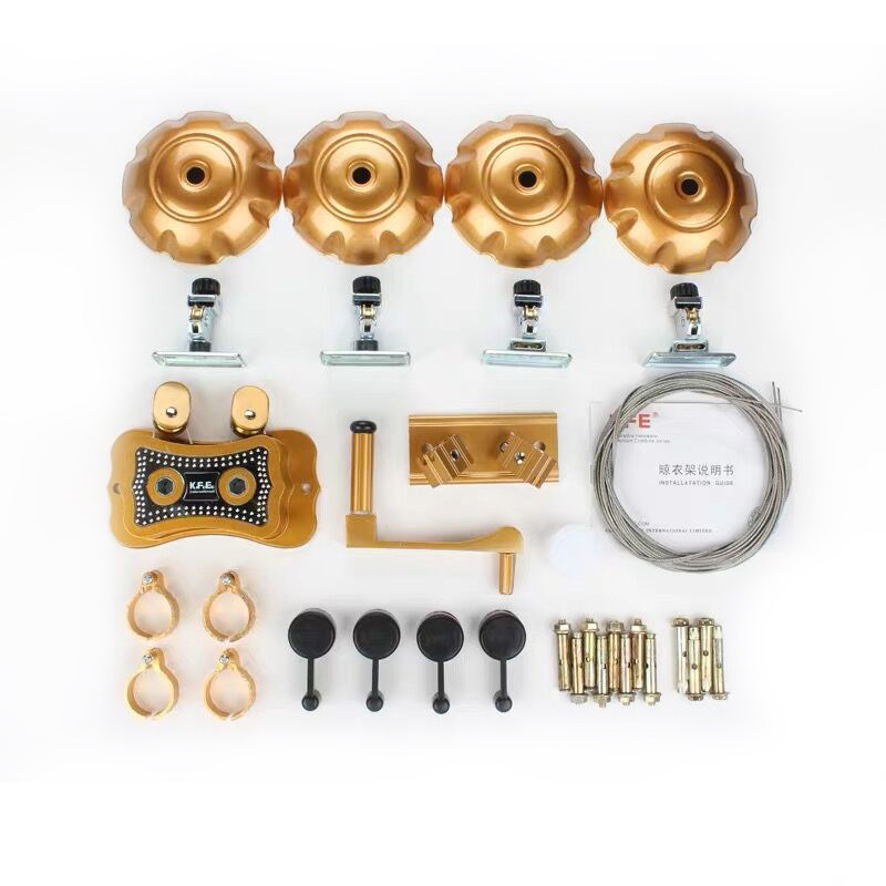 KFE hand shakes the drying rack hand shakes balcony drying rack accessories W full set of accessories