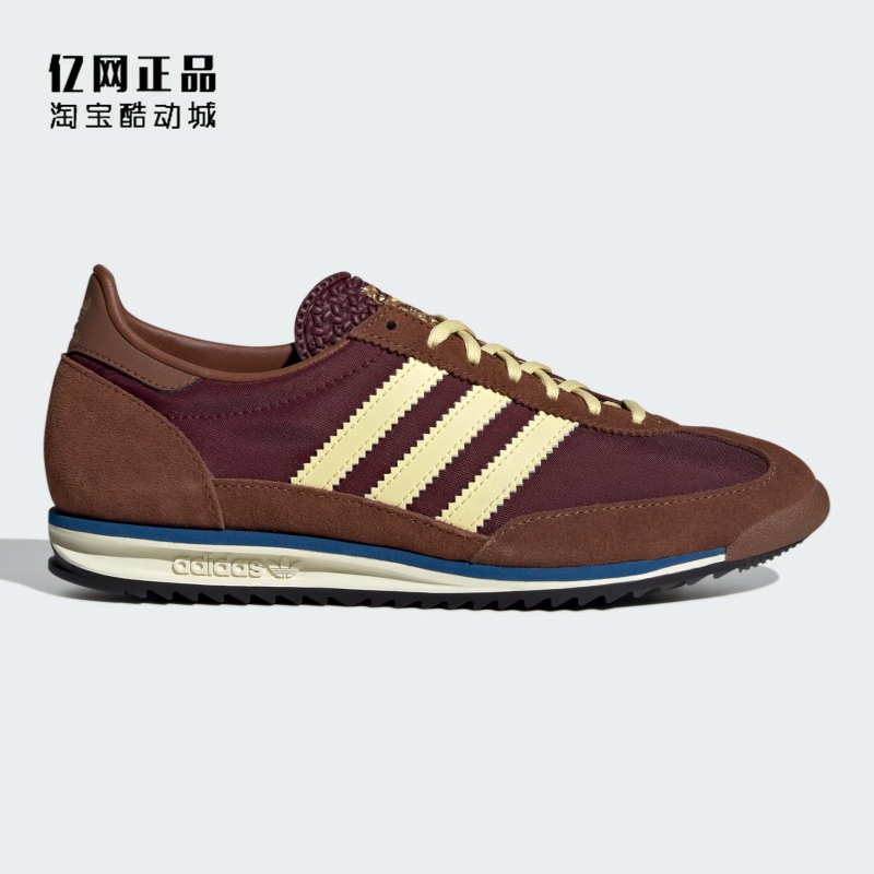Adidas Trefoil Sl72 Men's and Women's Classic Retro Casual Shoes Ie3425 Ig2132 Jq0957