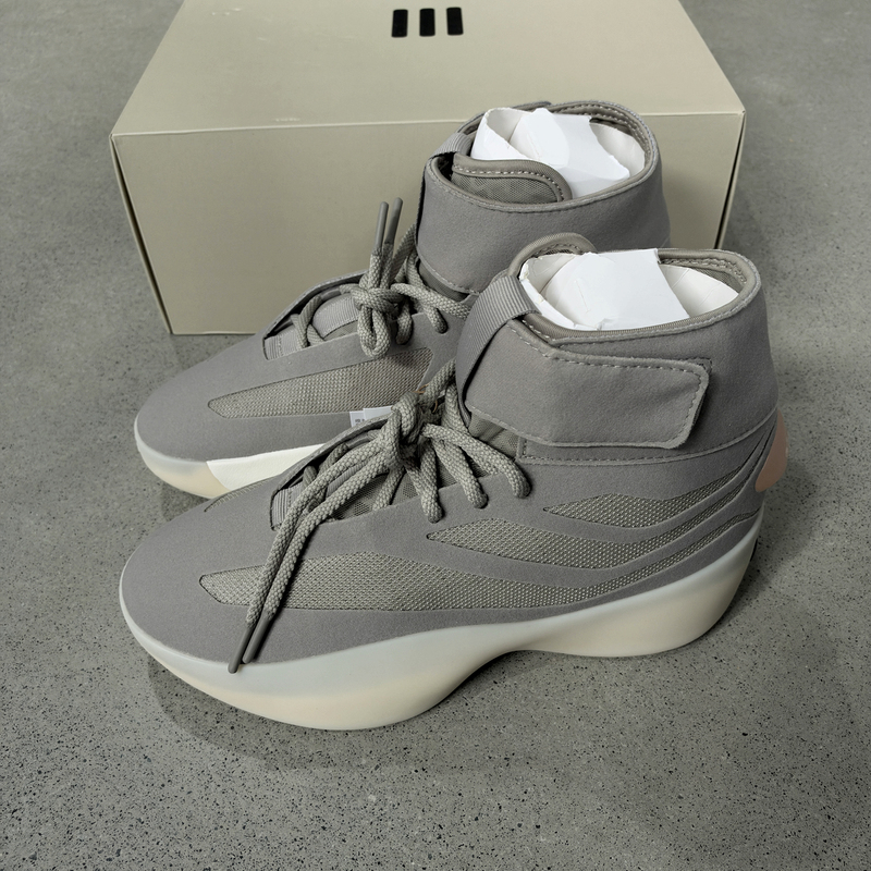 Adidas Fear of God Men's Non-Slip Wear-Resistant Mid-High Top Basketball Shoes Jq8483 Adidas Fear of God Men's Non-Slip Wear-Resistant Mid-High Top Basketball Shoes Jq8483