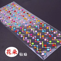 Цветовая наклейка бриллиантов