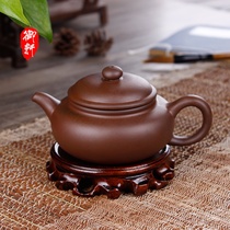 Yixing famous Zisha teapot Stone scoop antique Xi Shi pot full handmade raw ore Zhumud small teapot